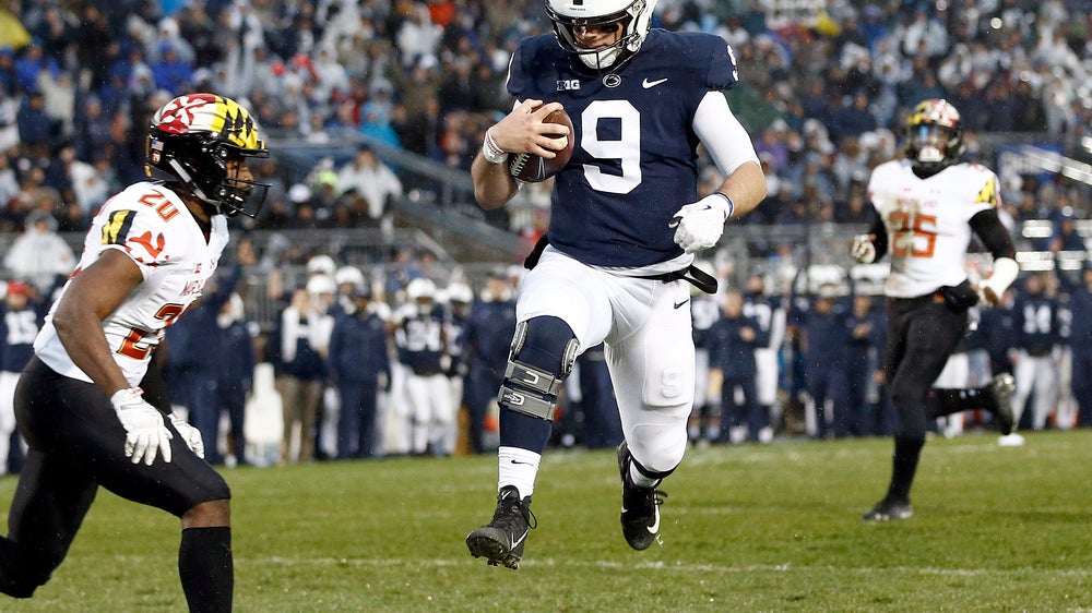 McSorley helps No. 15 Penn State rout Maryland 38-3