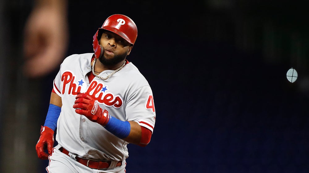 Santana HR jump-starts Phils, beat Miami 9-4 to end skid