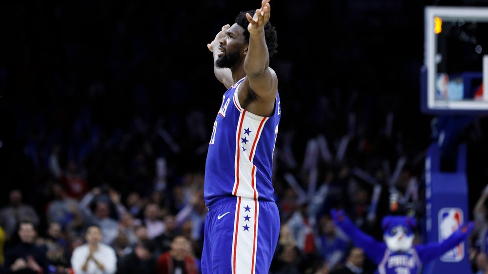 Embiid leads 76ers past Nuggets to stay perfect at home