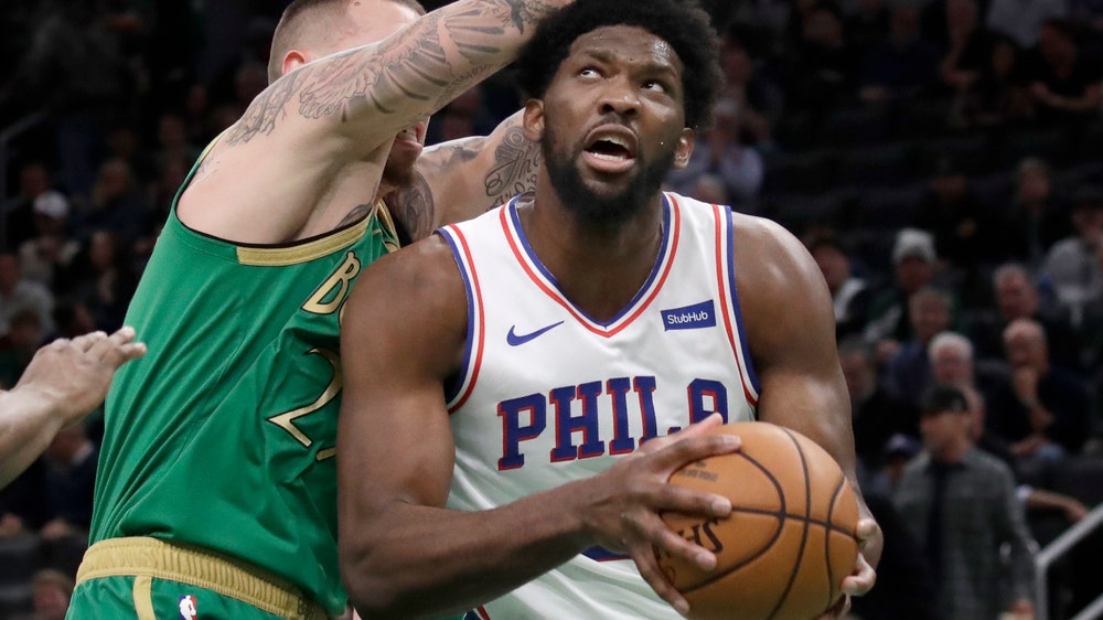 Embiid has 38 points, 13 boards, Sixers beat Celtics 115-109
