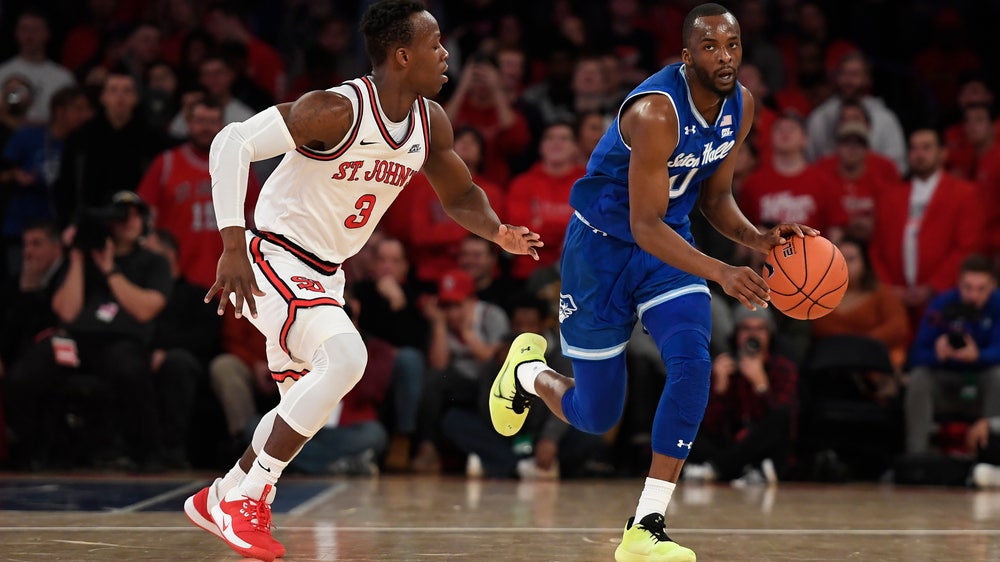 No. 18 Seton Hall beats St. John's 82-79 for 8th straight