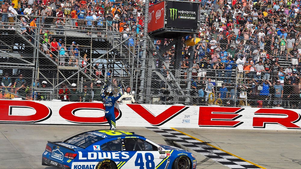 Social media reaction to Jimmie Johnson's win at Dover