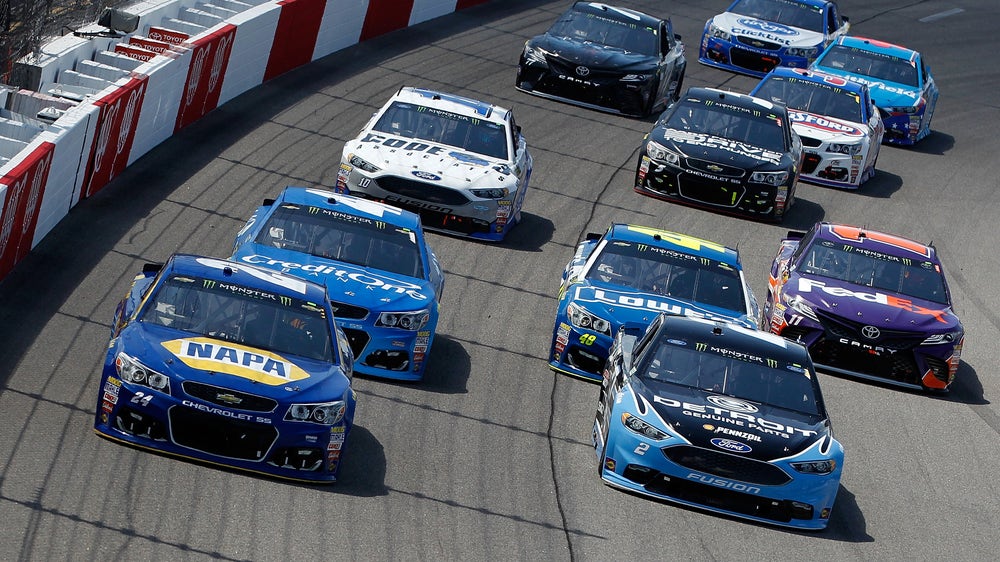 Top 10 drivers after Stage 2 from Richmond International Raceway