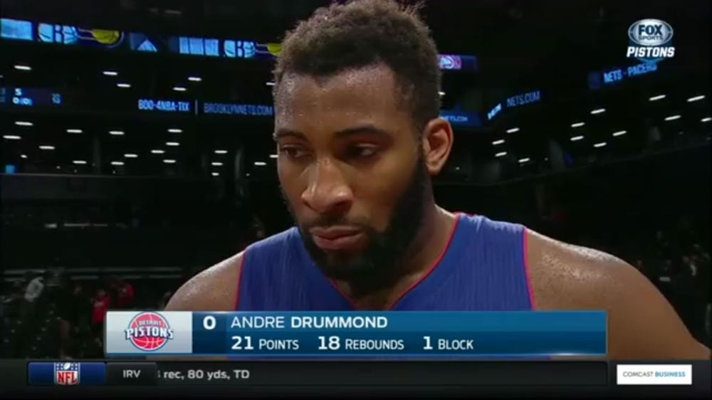 Pistons LIVE postgame 2.1.16: Andre Drummond (VIDEO)