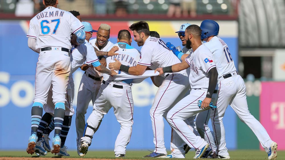 HIGHLIGHTS: Trevino has special moment on first Father's Day in Rangers miracle comeback win over Rockies