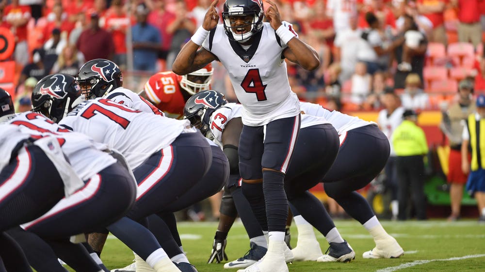 PHOTOS: Watson returns to field in Texans 17-10 win over Chiefs in preseason opener