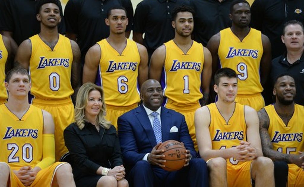 Lakers Legal Fight Is Head On Collision Of Busses Fox Sports