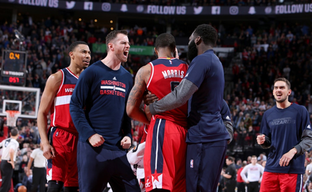 Wizards Edge Trail Blazers 125 124 With Controversial End Mar 11