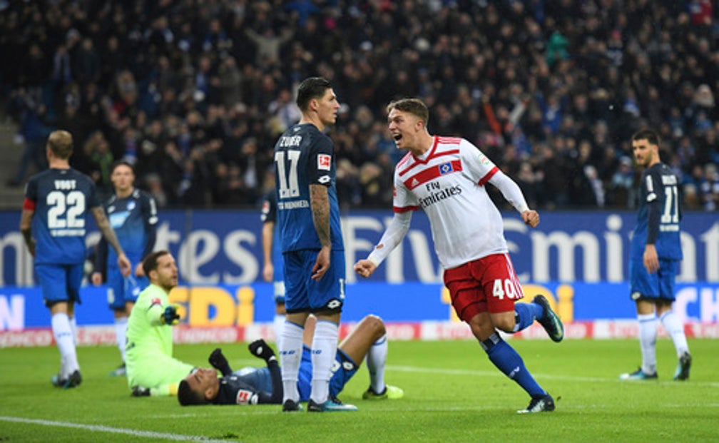 Bundesliga's 1,000th own-goal helps Hamburg beat ...
