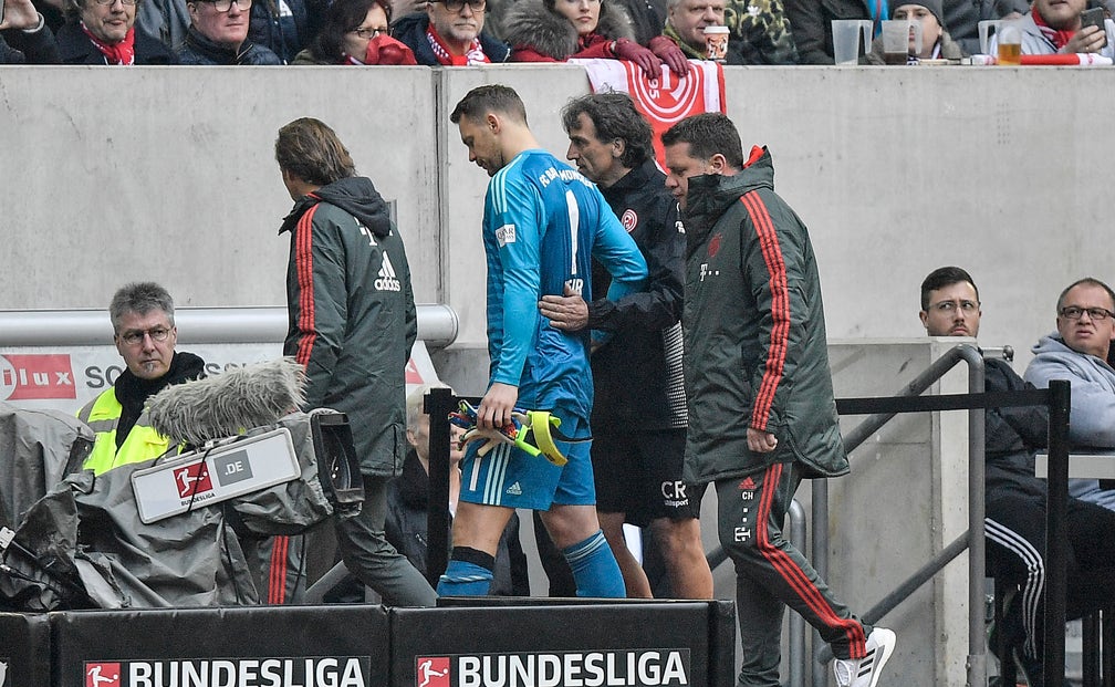 Bayern And Germany Goalkeeper Manuel Neuer Injured Again Fox Sports