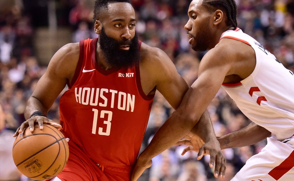 Harden Scores 35 Rockets Beat Raptors 107 95 Fox Sports