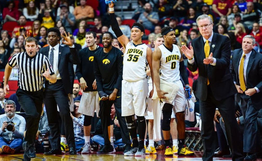 Game Awards Iowa Basketball 69 Northern Iowa Panthers 46 Fox