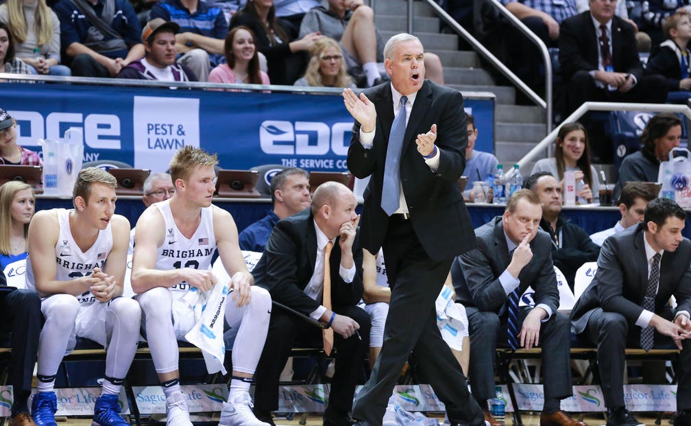 Byu Basketball Head Coach Dave Rose Collects Win No 300 Fox Sports
