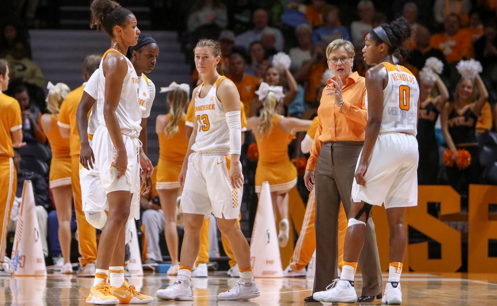 All for Tennessee Women's Basketball SEC Power Rankings for Jan. 31