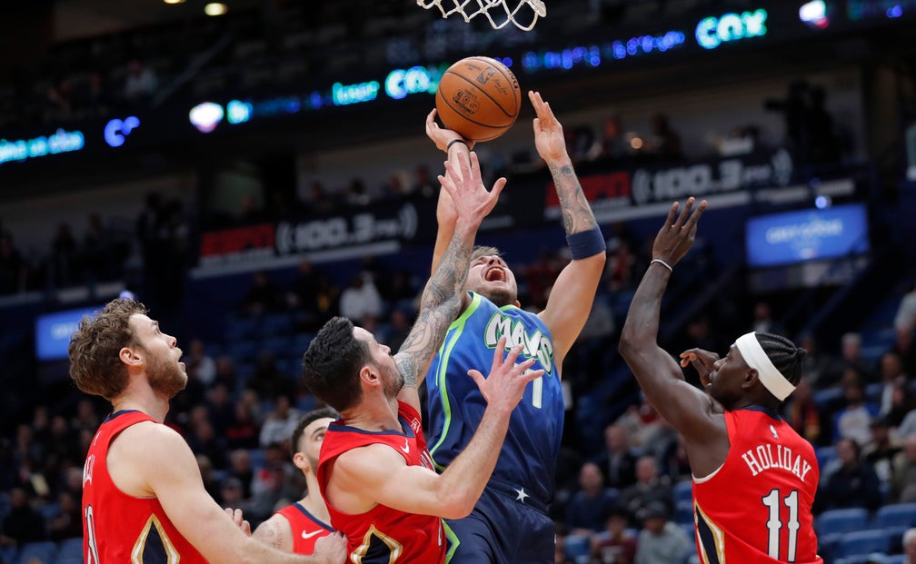 Doncic Scores 33 Powers Mavericks Past Pelicans 118 97 Fox Sports