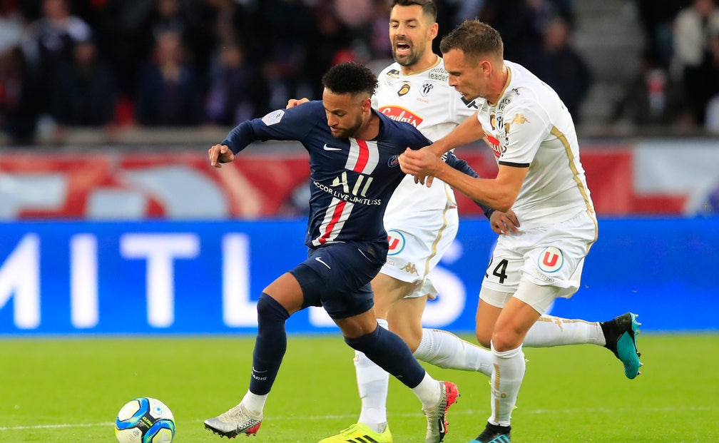 Sarabia stars for PSG in 4-0 win vs Angers, Neymar scores ...
