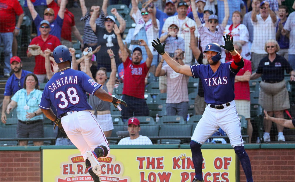 Rangers score 2 runs in 10th, rally past Cardinals 5-4 | FOX Sports