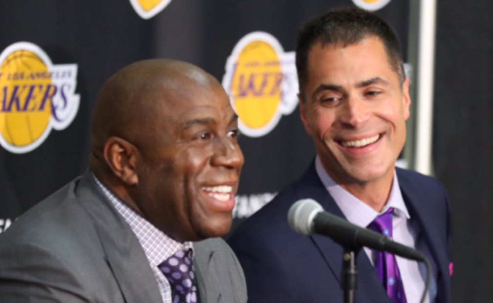 7 Takeaways From Lakers Gm Rob Pelinka S Introductory Press Conference Fox Sports