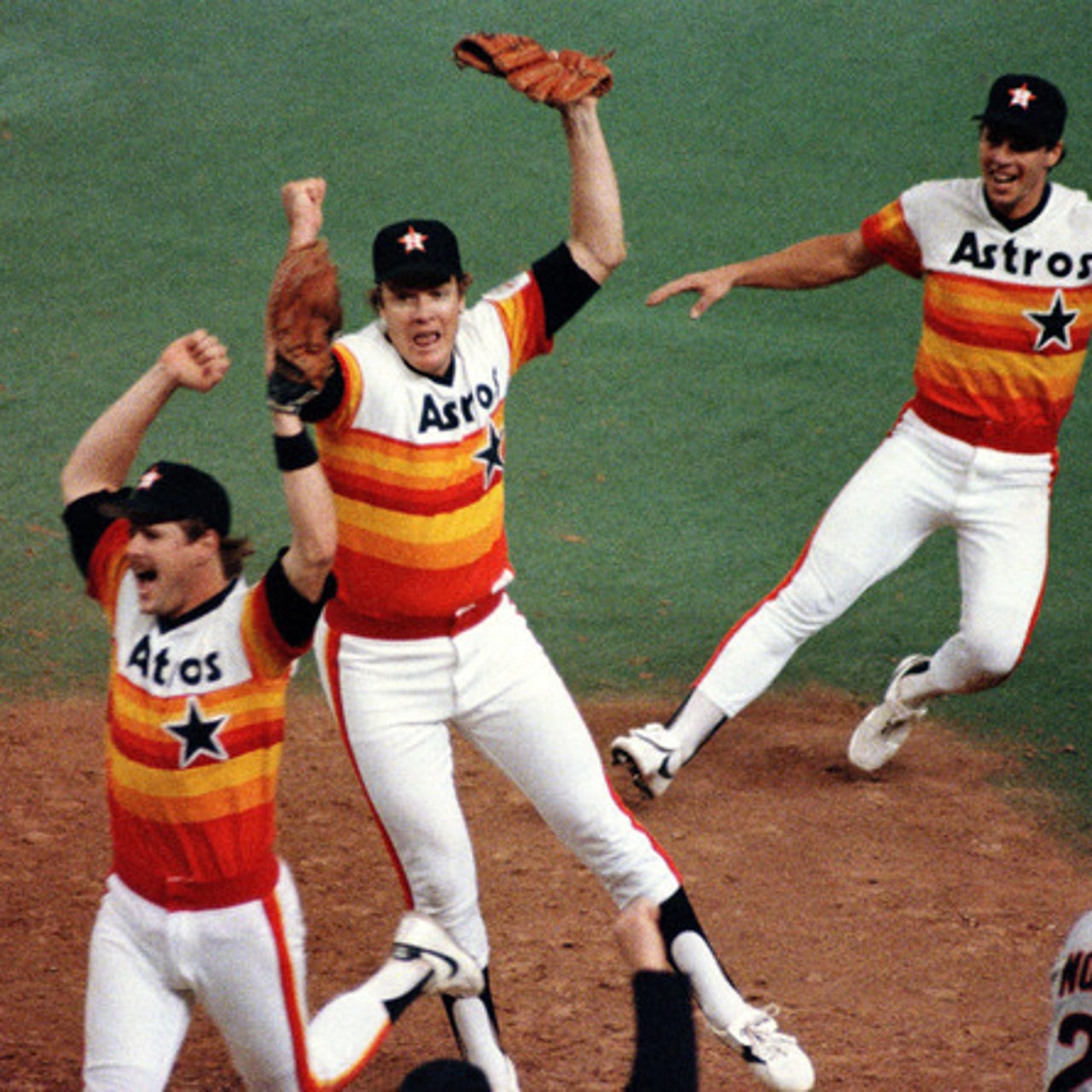 The history of Houston's iconic rainbow uniforms is a story worth