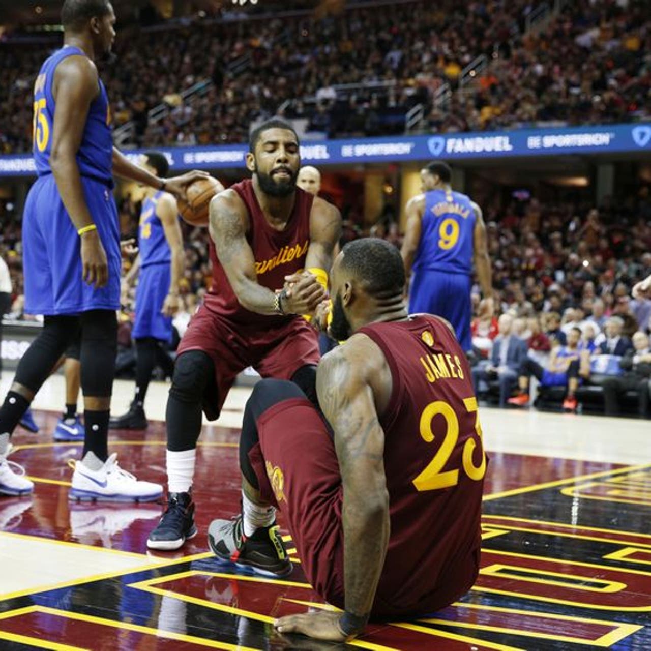 Kevin Durant, Kyrie Irving Look Dominant In Christmas Day Win Over