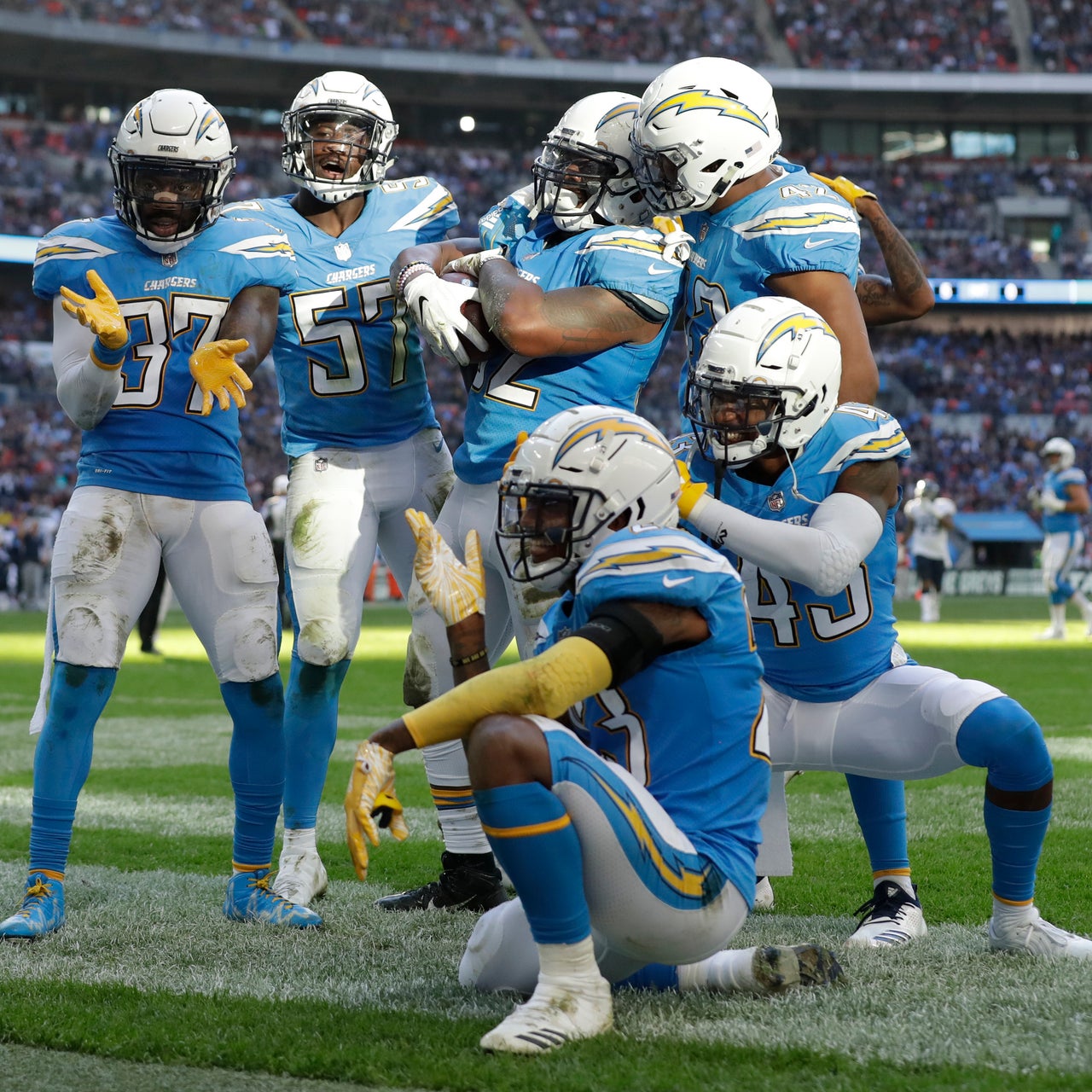 Chargers to wear powder blue jerseys as primary home uniform FOX Sports