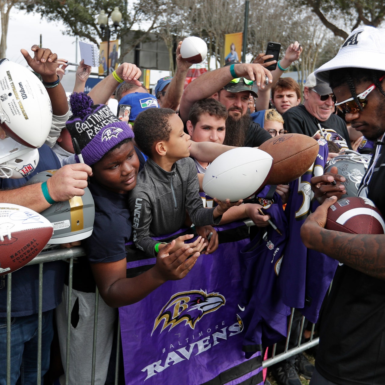 Lamar Jackson Baltimore Ravens Youth Green St. Patrick's Day Name