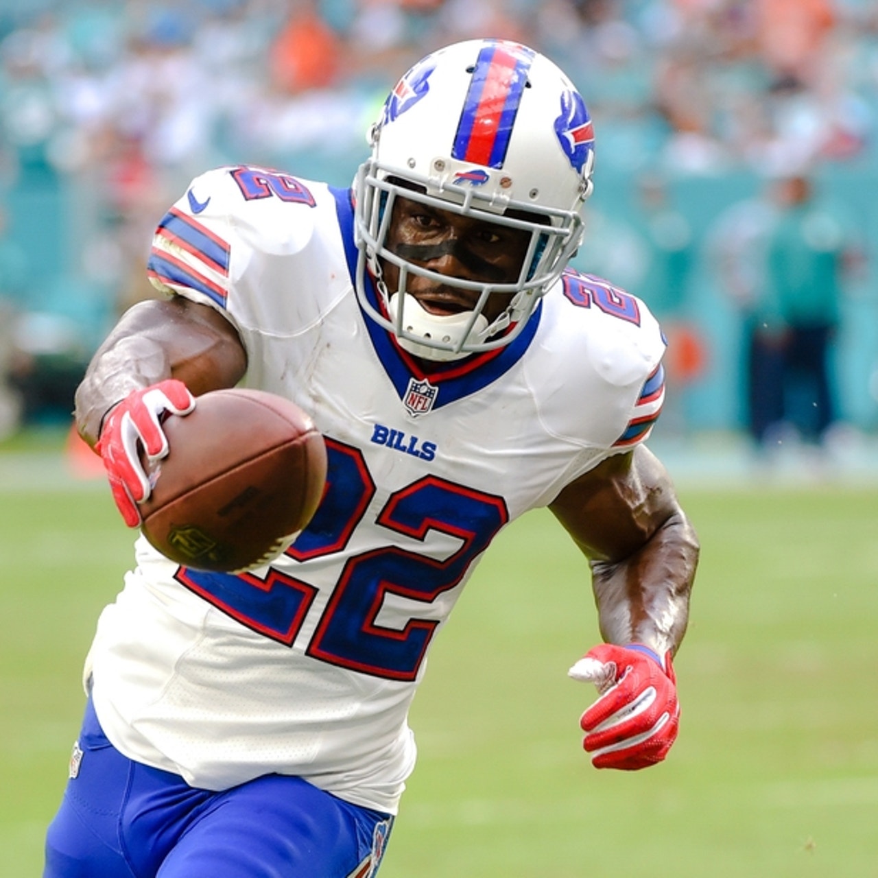 Buffalo bills reggie 2025 bush jersey
