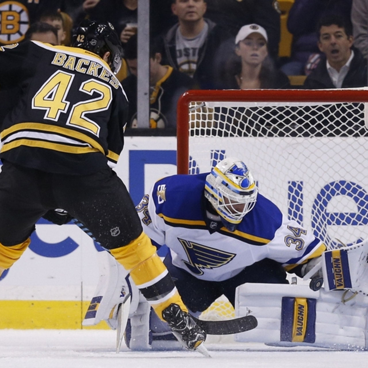 Bruins were glad to see old friend Torey Krug back in town with
