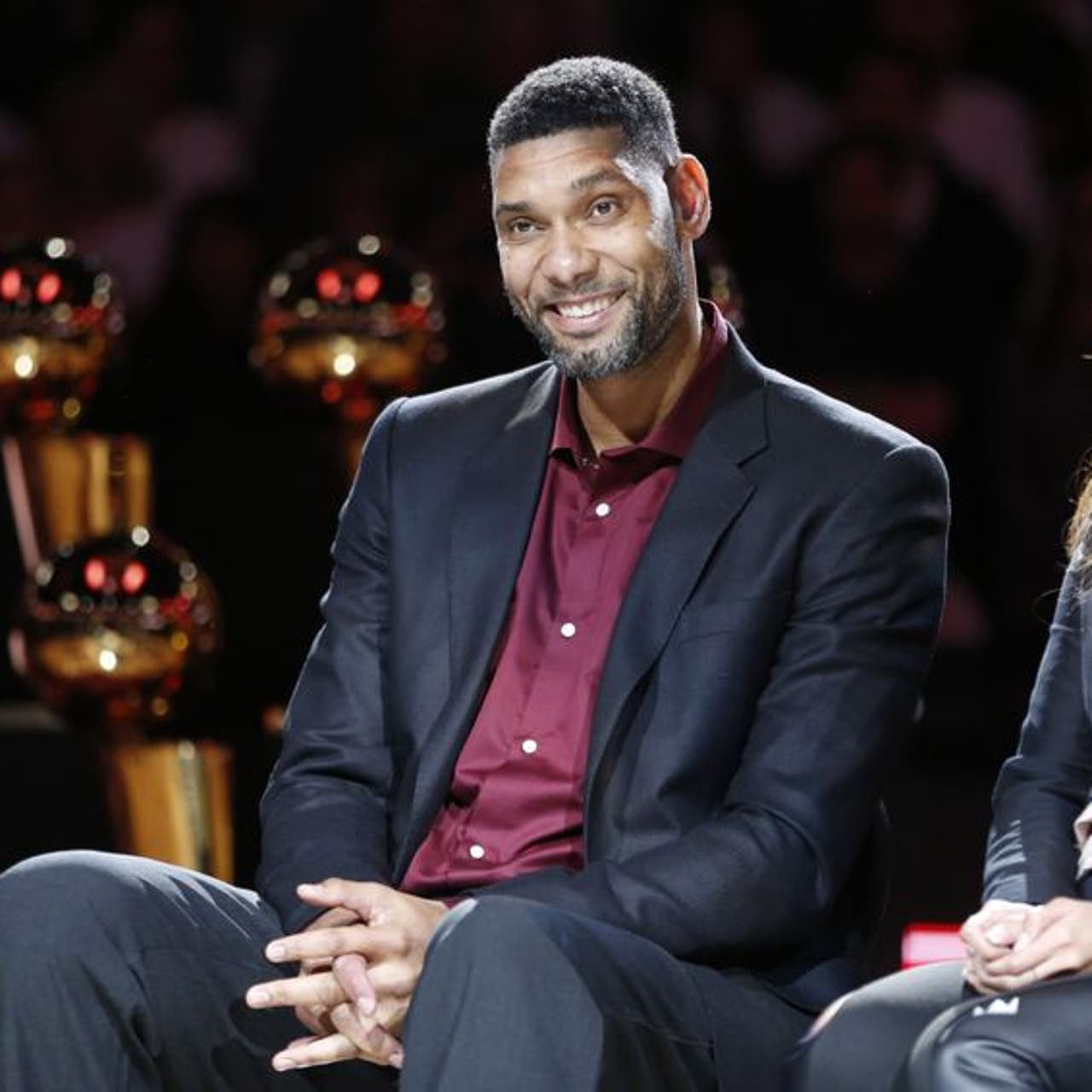 Tim duncan jersey retirement ceremony outlet