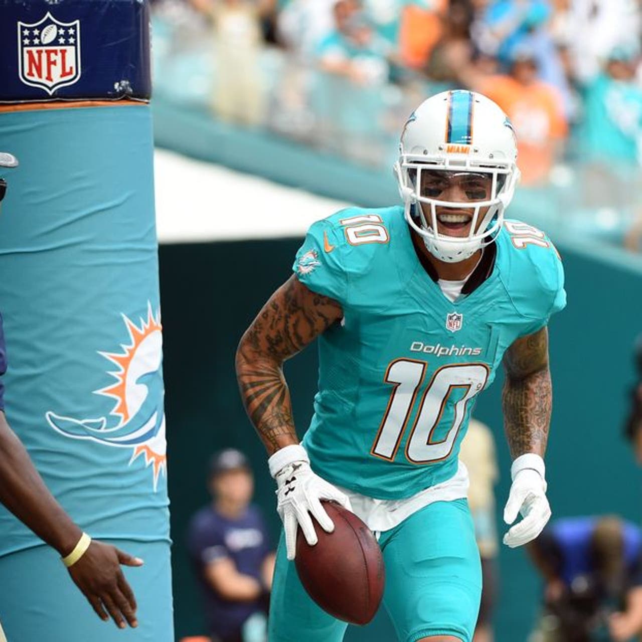 Kenny stills dolphins jersey top