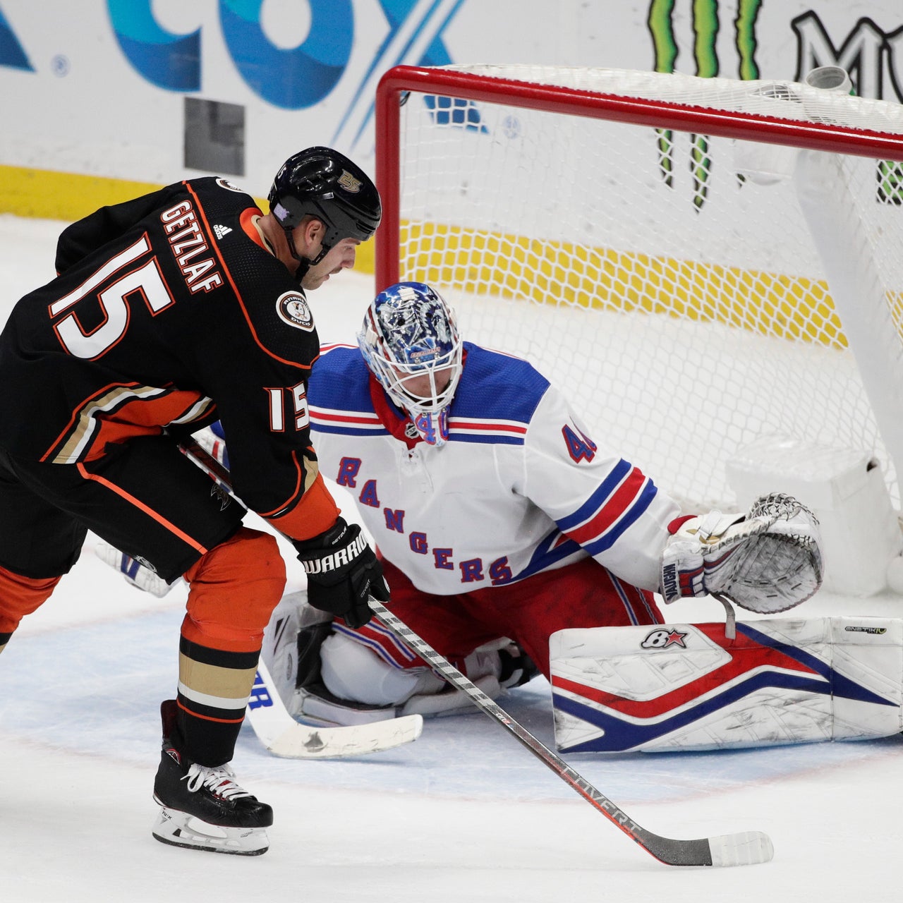 New York Rangers finish road trip with shootout loss in Anaheim