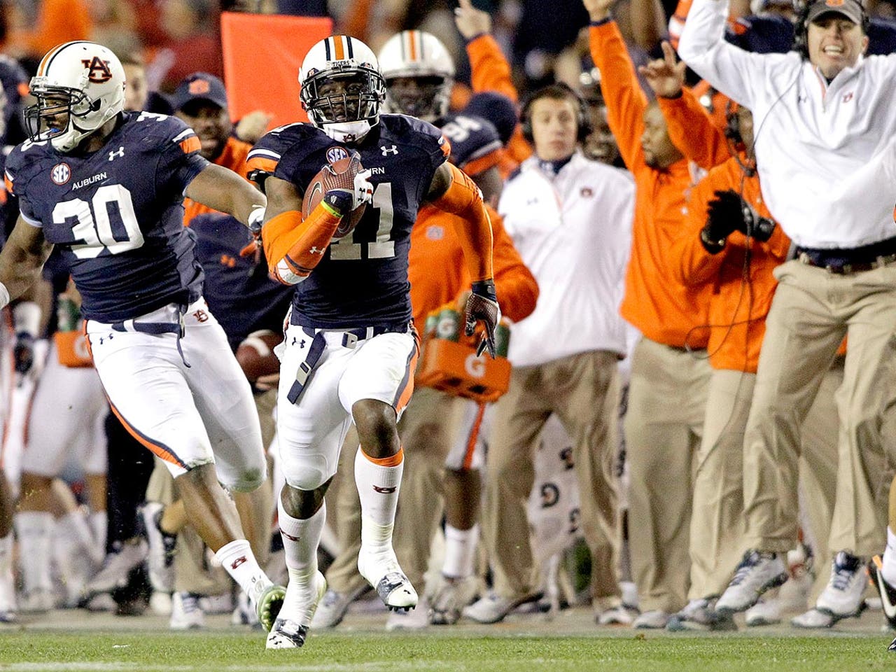 Auburn Shocks Alabama With Game Winning Missed Field Goal Return Td In Final Second Fox Sports