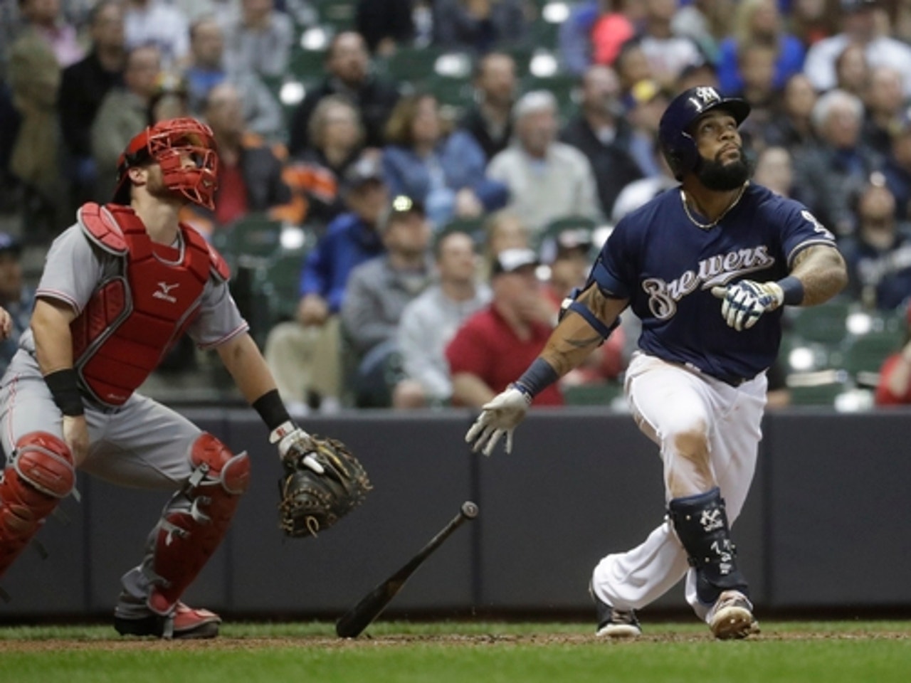 Brewers' Eric Thames makes All-Star case