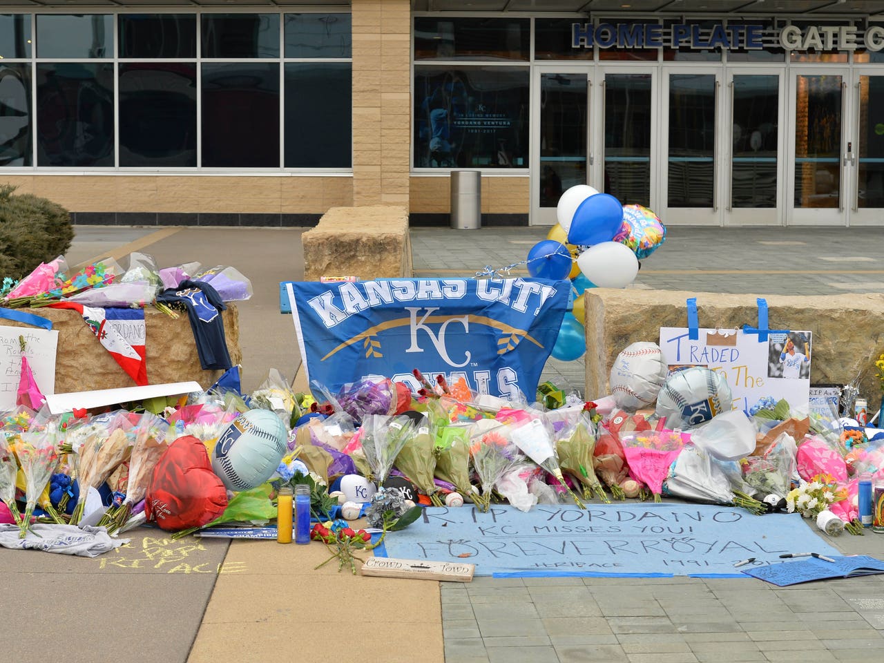 Yordano Ventura's funeral in Dominican Republic