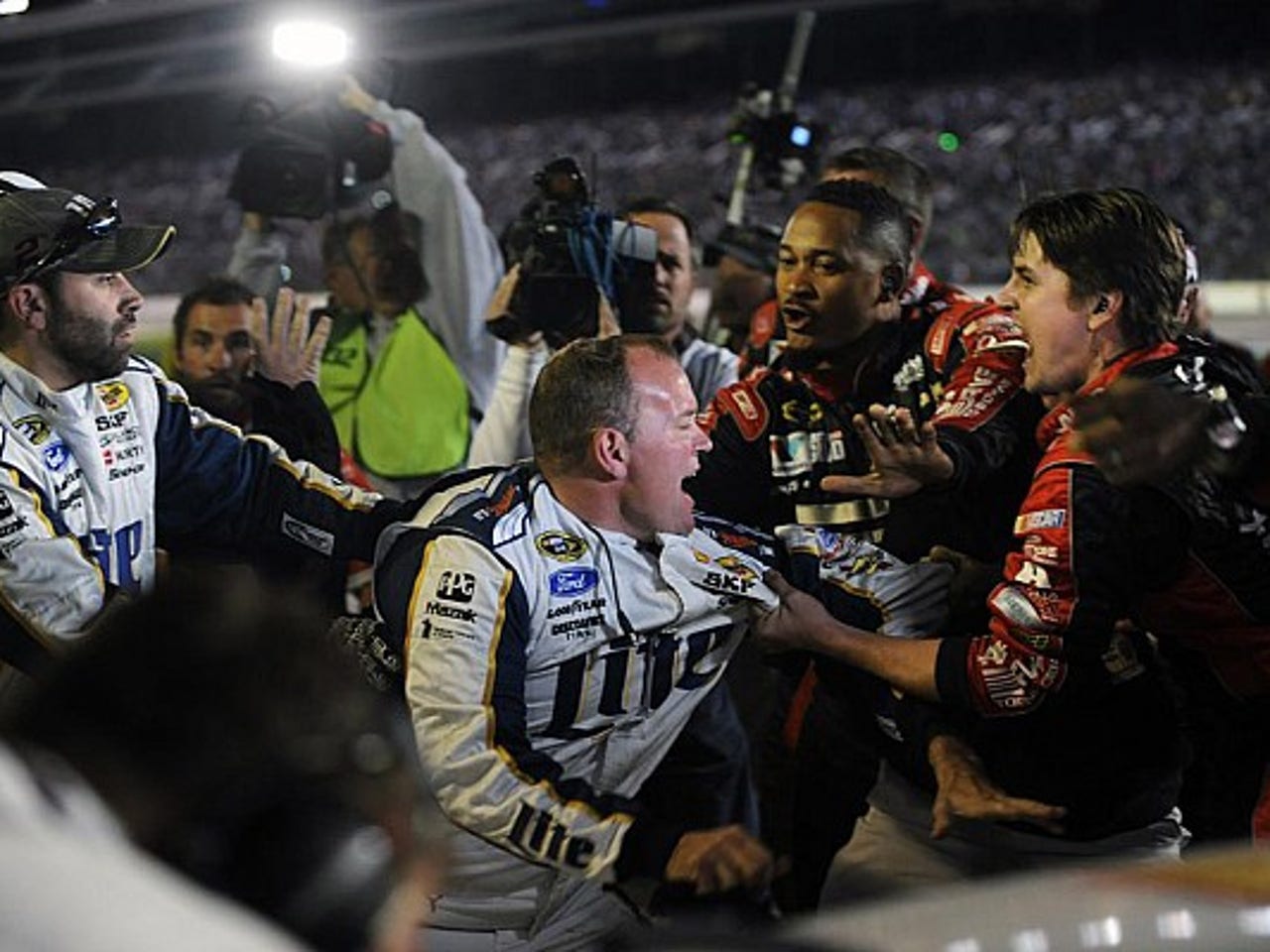 The 20 Most Entertaining Driver Confrontations In Nascar History Fox Sports