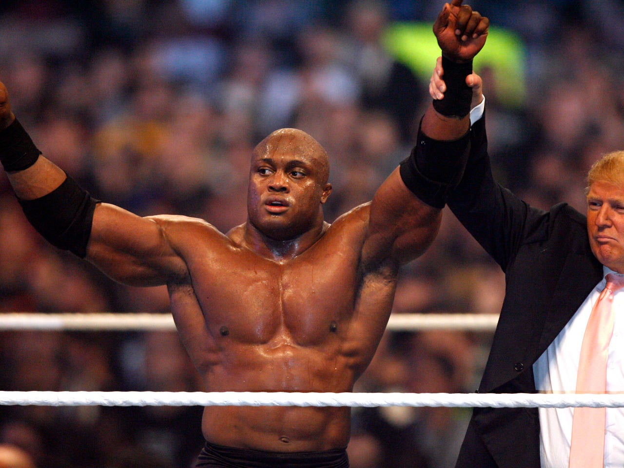 Week in Wrestling: Bobby Lashley says Trump isn't racist; Shane Helms on  Brady and Ric Flair | FOX Sports, image size:1280x960