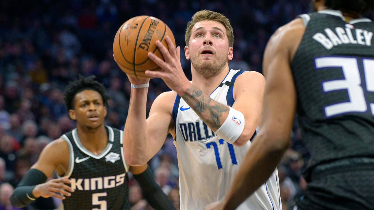 Doncic gets another triple-double as Mavs edge Kings 127-123