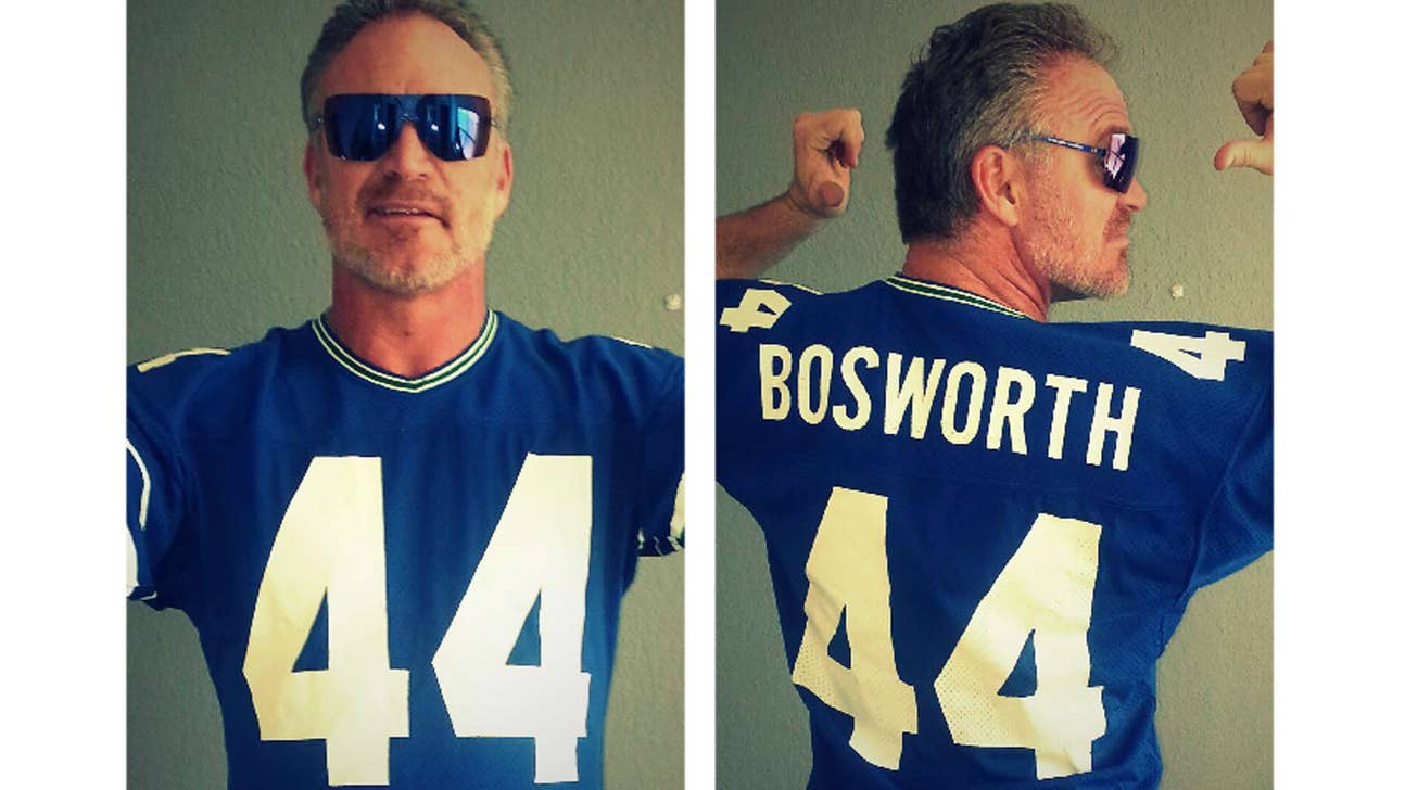 Brian Bosworth is hyped up for the Seahawks