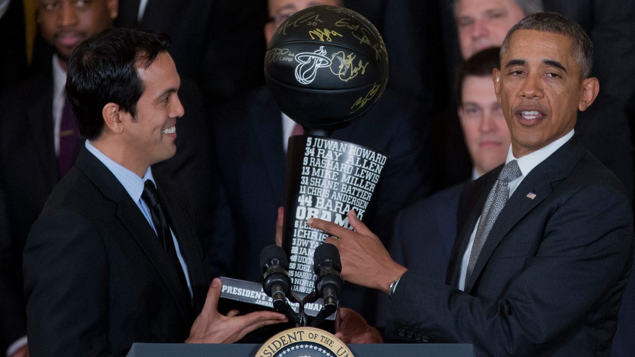 Heat honored by President Obama for 2nd straight title