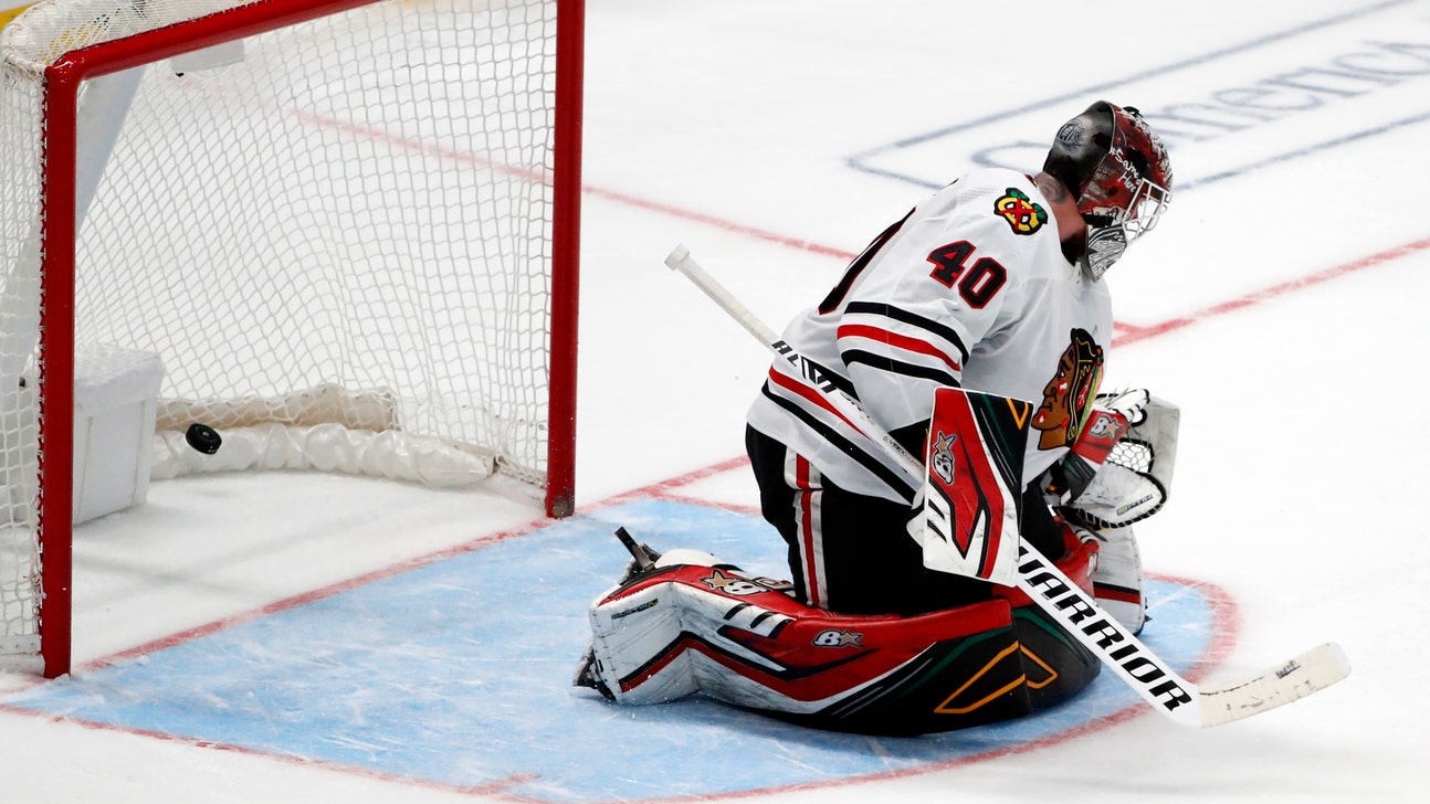 Stars edge Blackhawks 2-1 in shootout for 6th straight win