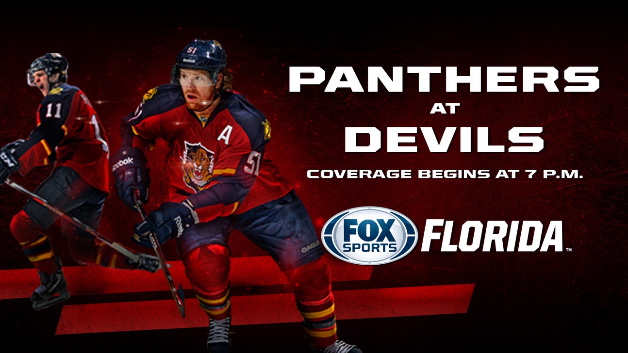 Panthers at Devils LIVE GameTrax