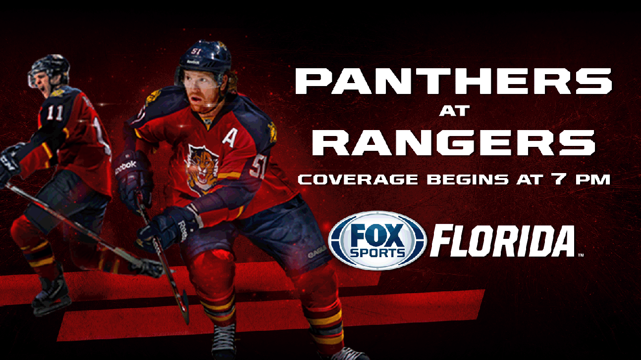 Panthers at Rangers LIVE GameTrax