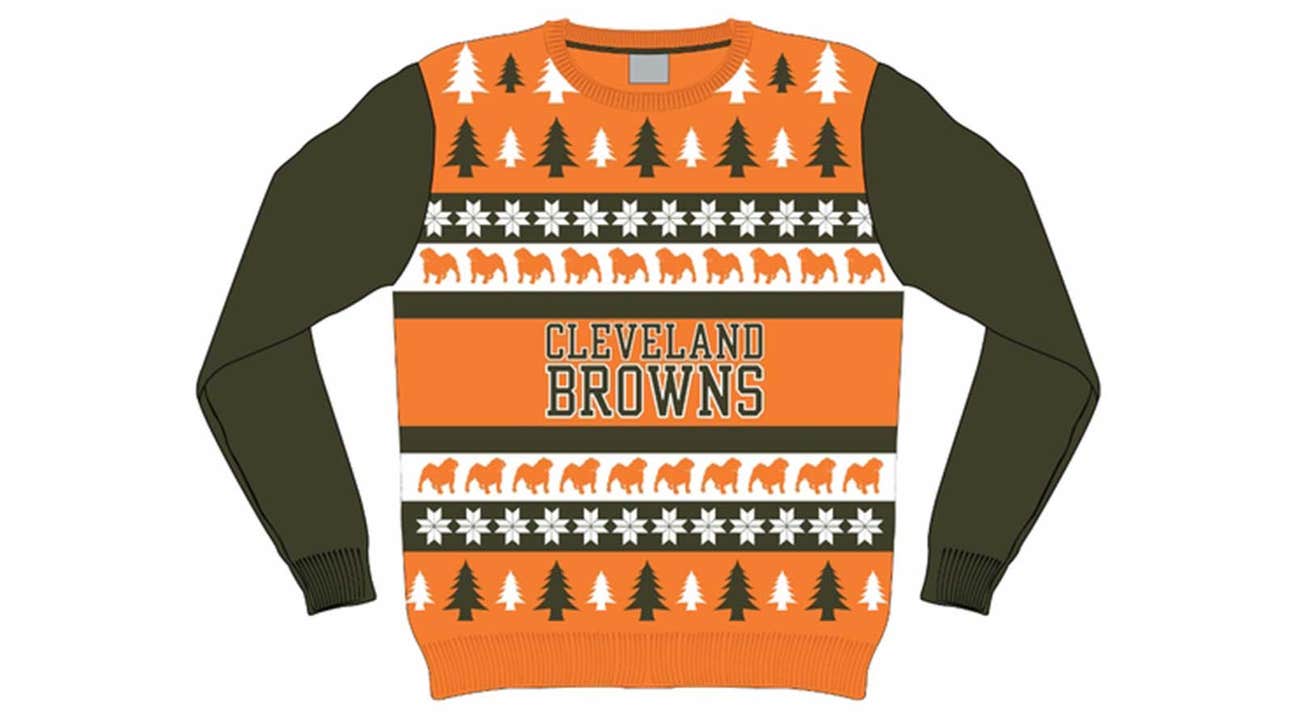 It's not too early to get your Cleveland Browns ugly Christmas sweater
