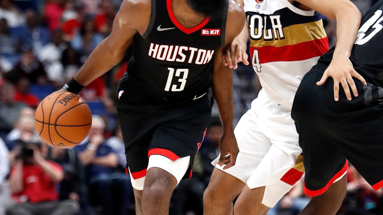 Harden scores 28, Rockets beat Pelicans 113-90