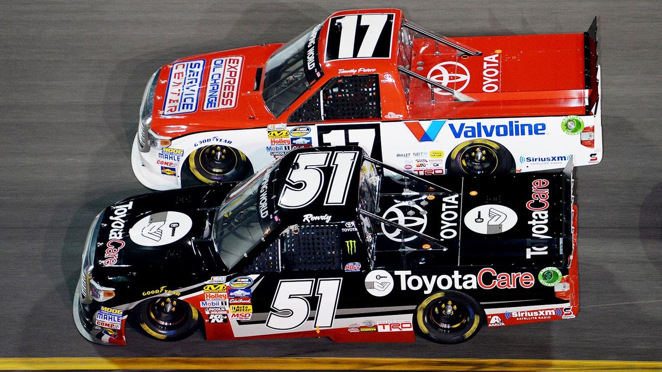 Kyle Busch wins at last second in Daytona Truck opener