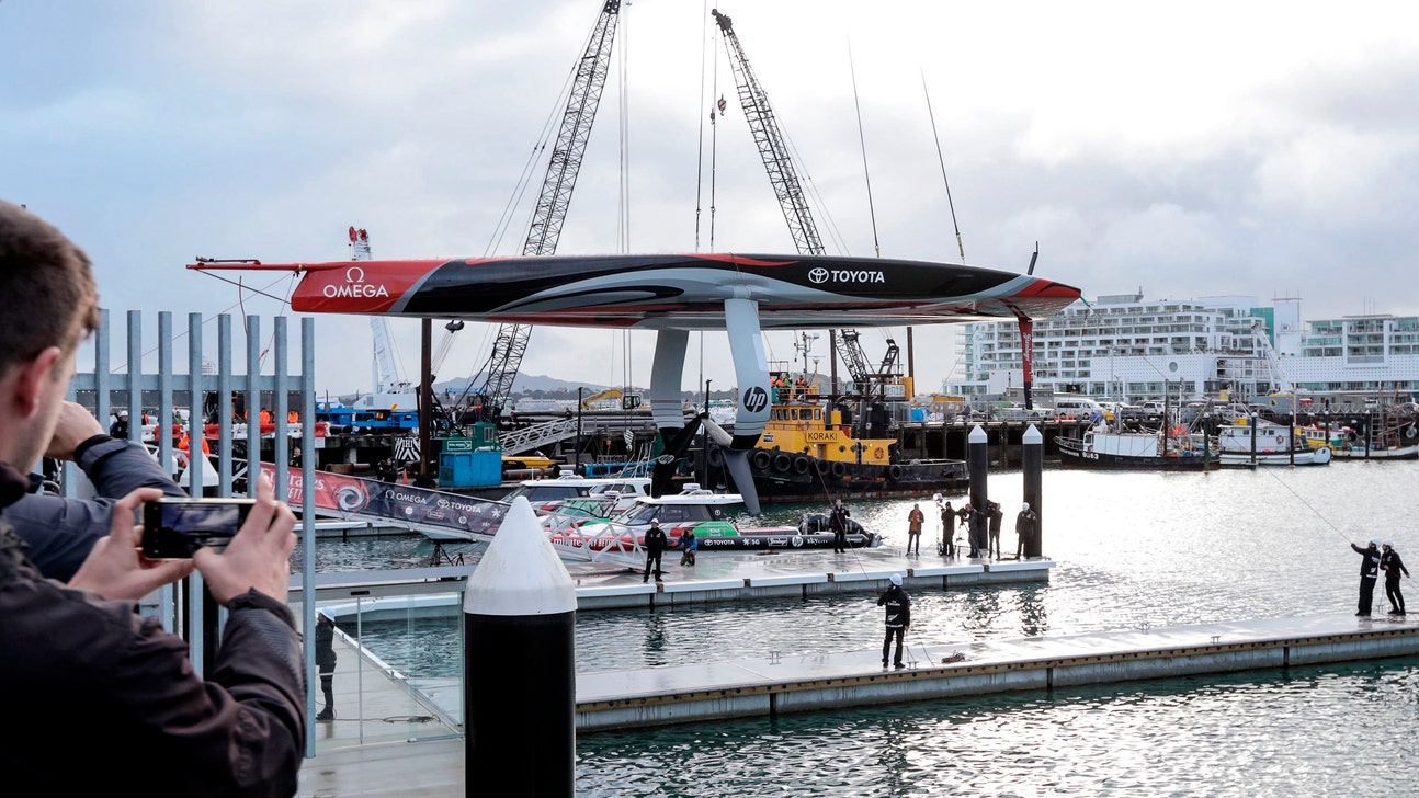 Team New Zealand launches 1st America's Cup defender