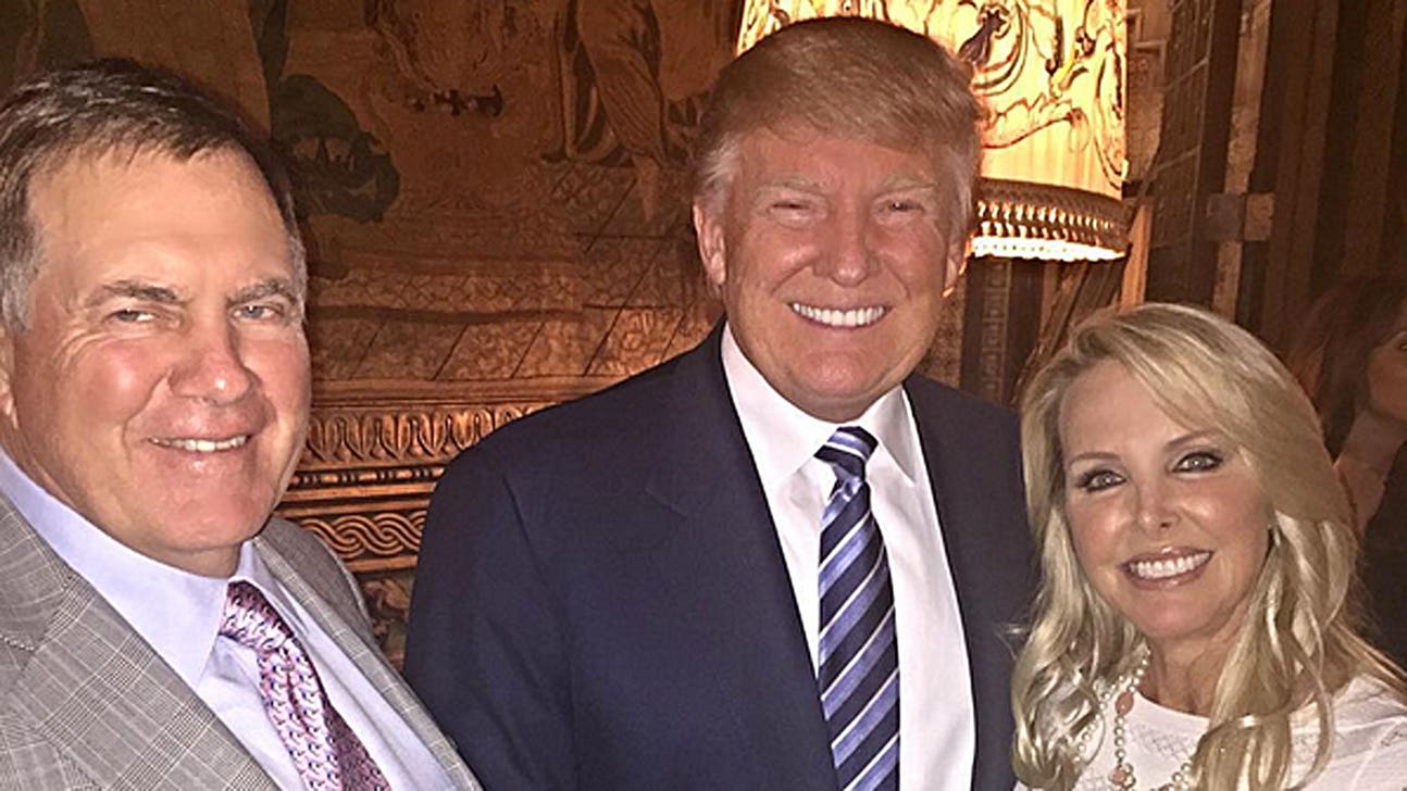 Bill Belichick is all smiles with 'good friend' Donald Trump