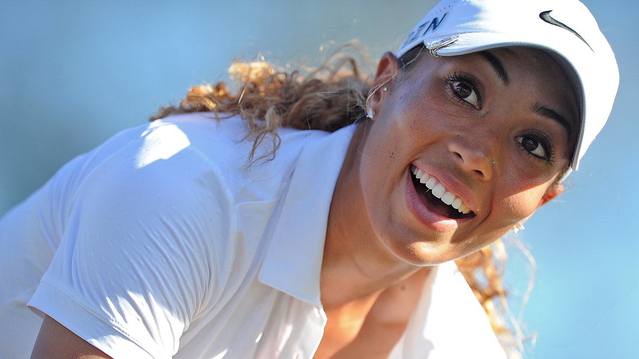Cheyenne Woods is getting good at reprising Uncle Tiger's commercial