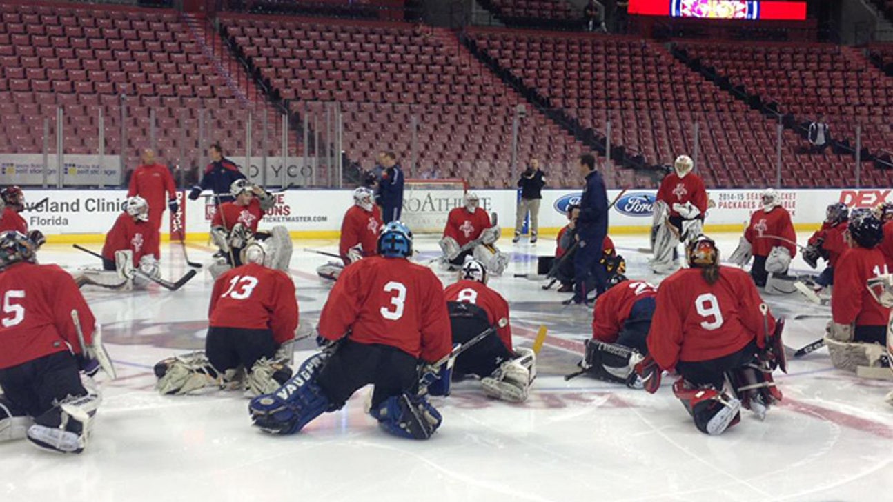 Florida Panthers 'Goal of a Lifetime' tryouts sights and sounds