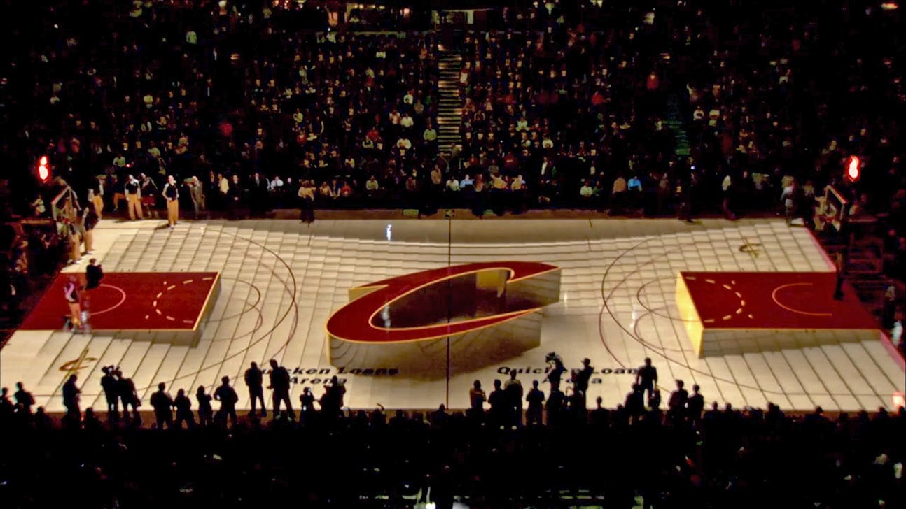 WATCH: Cavaliers amazing 3-D projection system